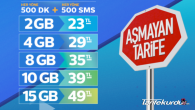 Türk Telekom Aşmayan Duran Tarifeleri
