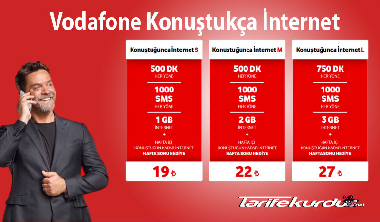 Vodafone Konuştukça İnternet