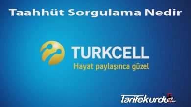 Turkcell Taahhüt Sorgulama