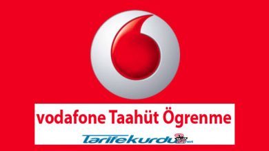 Vodafone Taahhüt Öğrenme