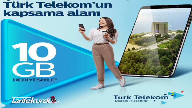 Türk Telekom 10GB Bedava İnternet Kampanyası