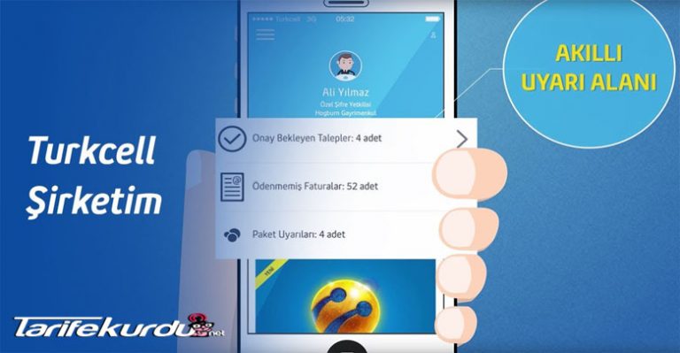 Turkcell Şirketim Aylık 4 GB Hediye Kampanyası