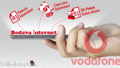 Vodafone Bedava İnternet